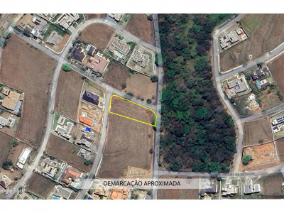 Lote 0002: terreno com 1.404 m² no residencial colinas do parahyba