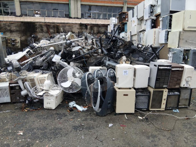 Aproximadamente 3.800 KG de Sucata de Ventiladores Diversos