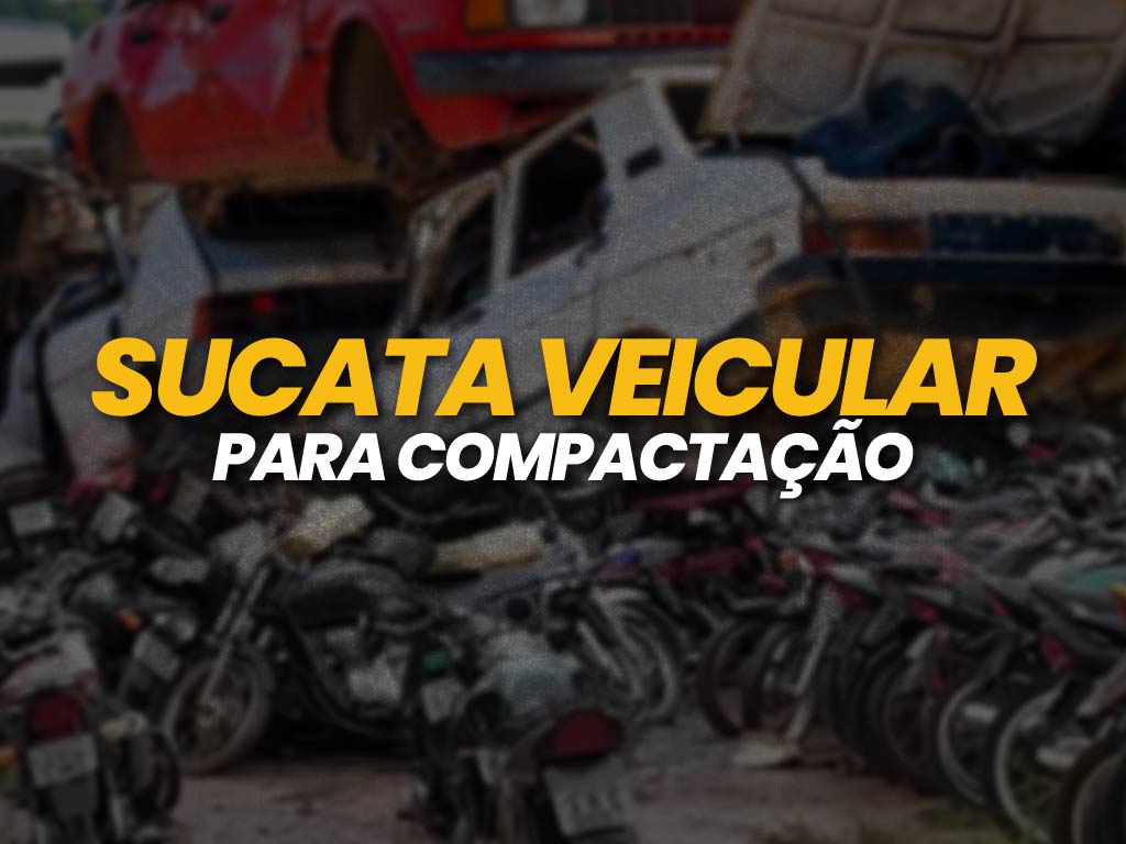 SUCATA VEICULAR PARA COMPACTAÇÃO — foto do lote